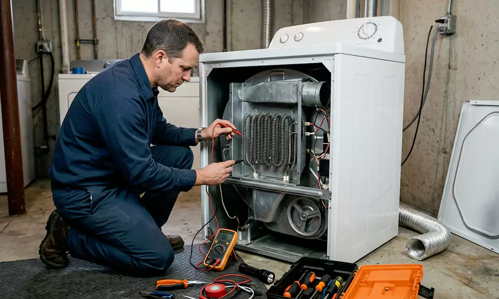 Dryer Not Heating Repair in Elizabeth, NJ