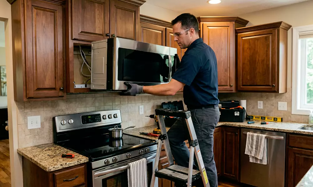 Microwave Installation in Elizabeth, NJ