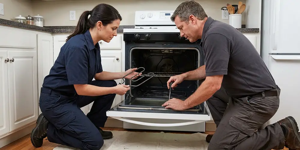 Oven Heating Element Replacement in Elizabeth, NJ
