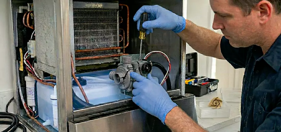 Commercial Ice Maker Water Pump Repair in Elizabeth