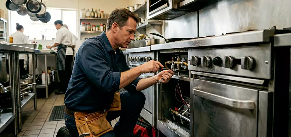 Emergency Commercial Stove Repair in Elizabeth