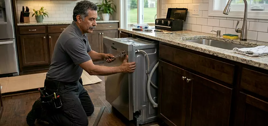 Same Day Dishwasher Installation in Elizabeth