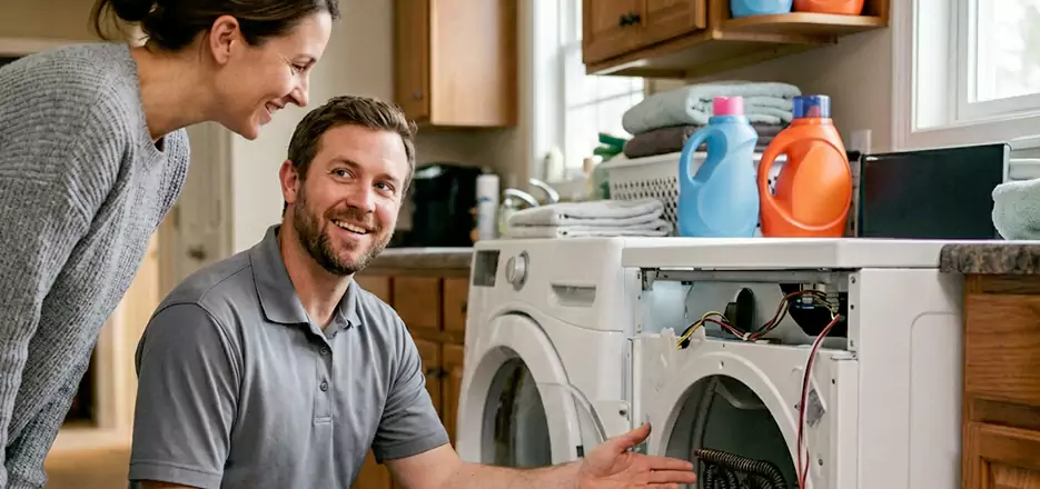 Dryer High Limit Fuse Replacement in Elizabeth