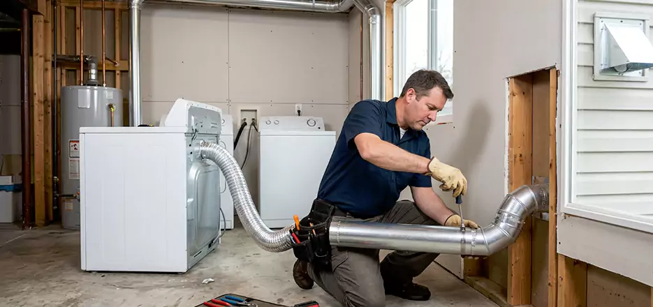 Recessed Dryer Vent Installation Elizabeth