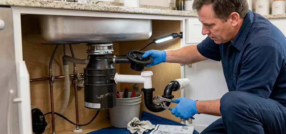 Garbage Disposal Splash Guard and Trap Installation in Elizabeth