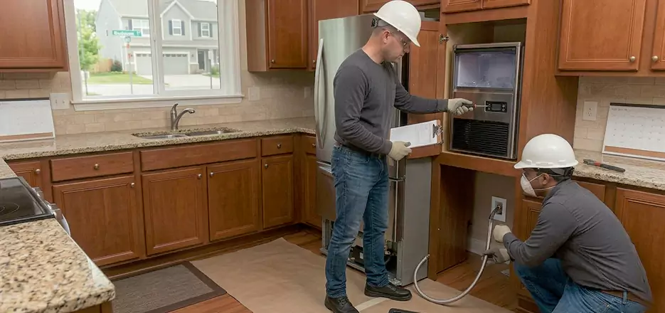 Emergency Ice Maker Water Line Installation in Elizabeth