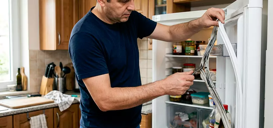 Replace Worn Refrigerator Seal in Elizabeth